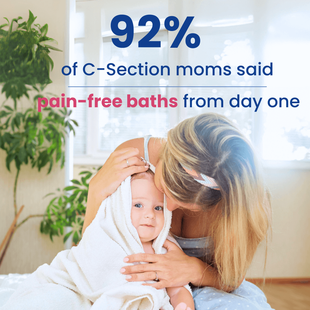 Tavar™ Safe & Non-Slip Baby Sink Bather